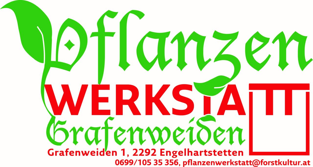 Pflanzenwerkstatt Grafenweiden, Logo